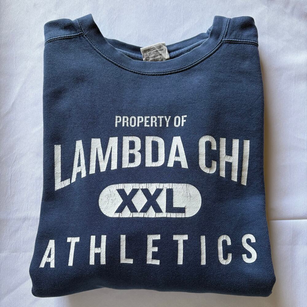 Lamda Chi Athletics - Fraternity Sweatshirt - Comfort Colors